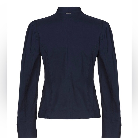 NWOT Atos Lombardini Blazer - took tags off but never worn. Navy+gold - Picture 2 of 6